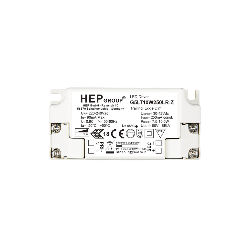 6008087 LED Driver CC 250mA 10.5W Phase Dim White