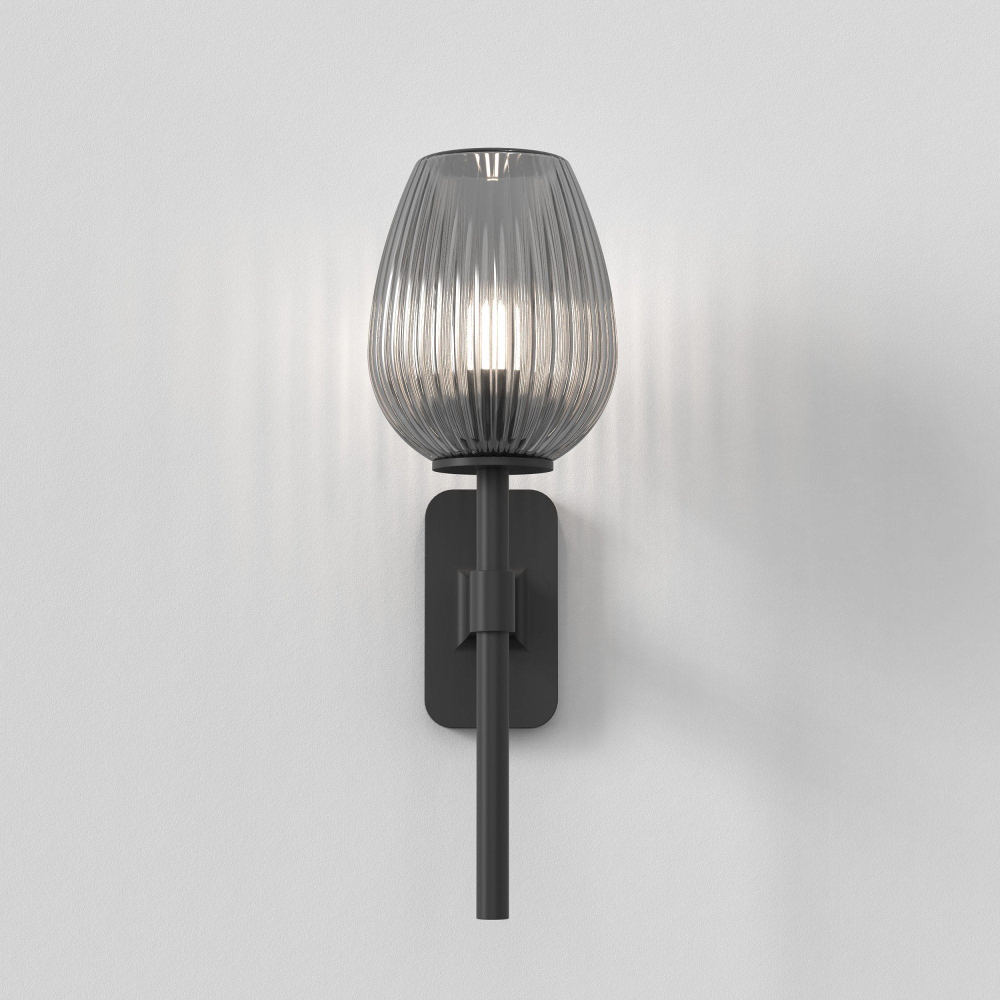 1429004 Tacoma Single Bathroom Wall Light Matt Black