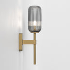 1429007 Tacoma Single Bathroom Wall Light Antique Brass