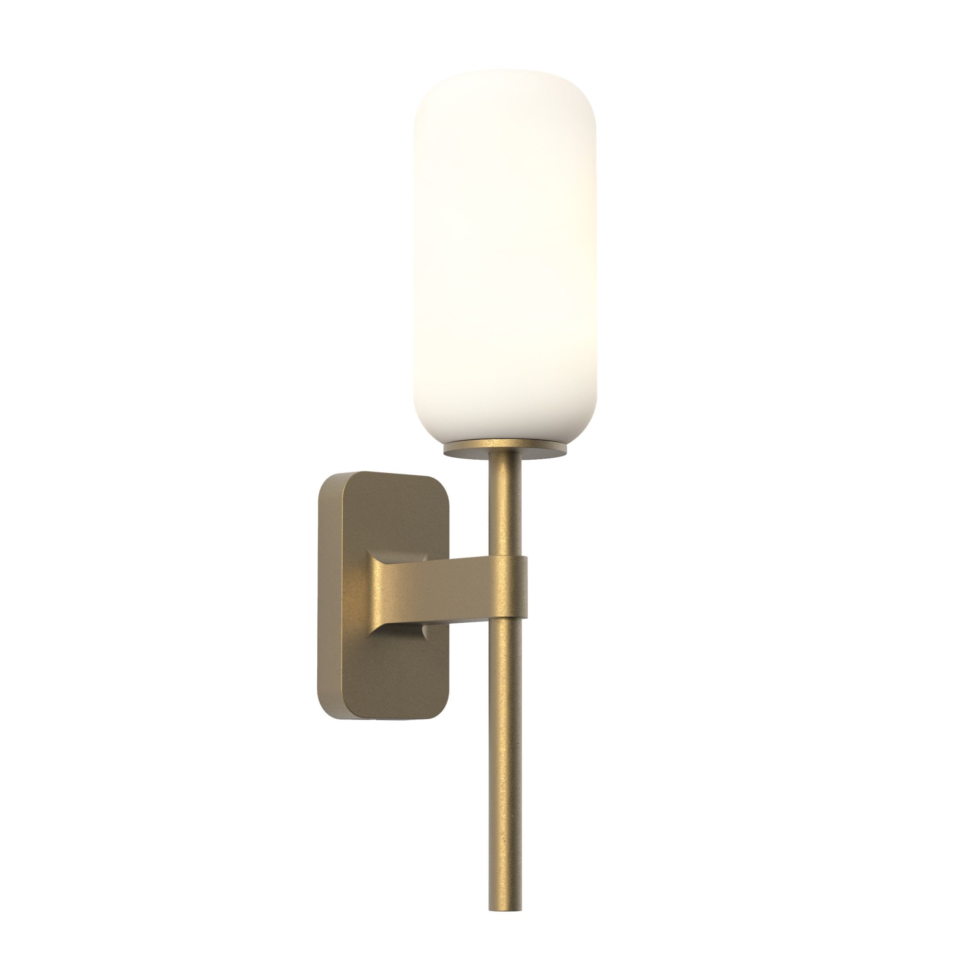 1429007 Tacoma Single Bathroom Wall Light Antique Brass