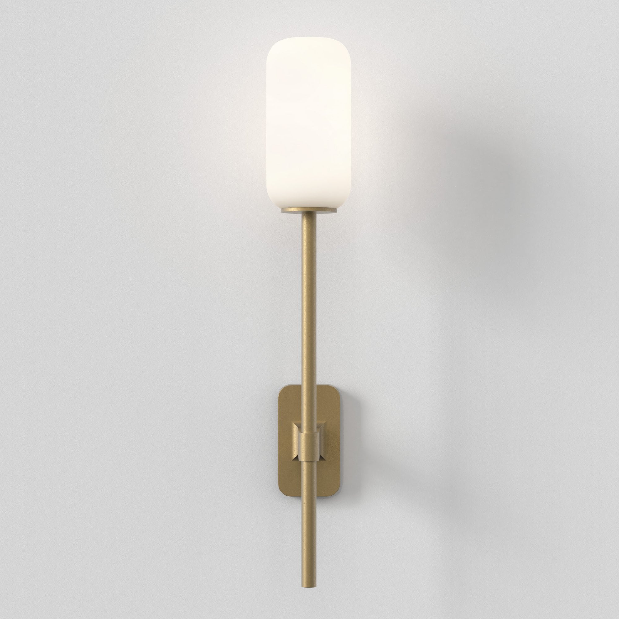 1429008 Tacoma Twin Bathroom Wall Light Antique Brass