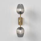 1429008 Tacoma Twin Bathroom Wall Light Antique Brass