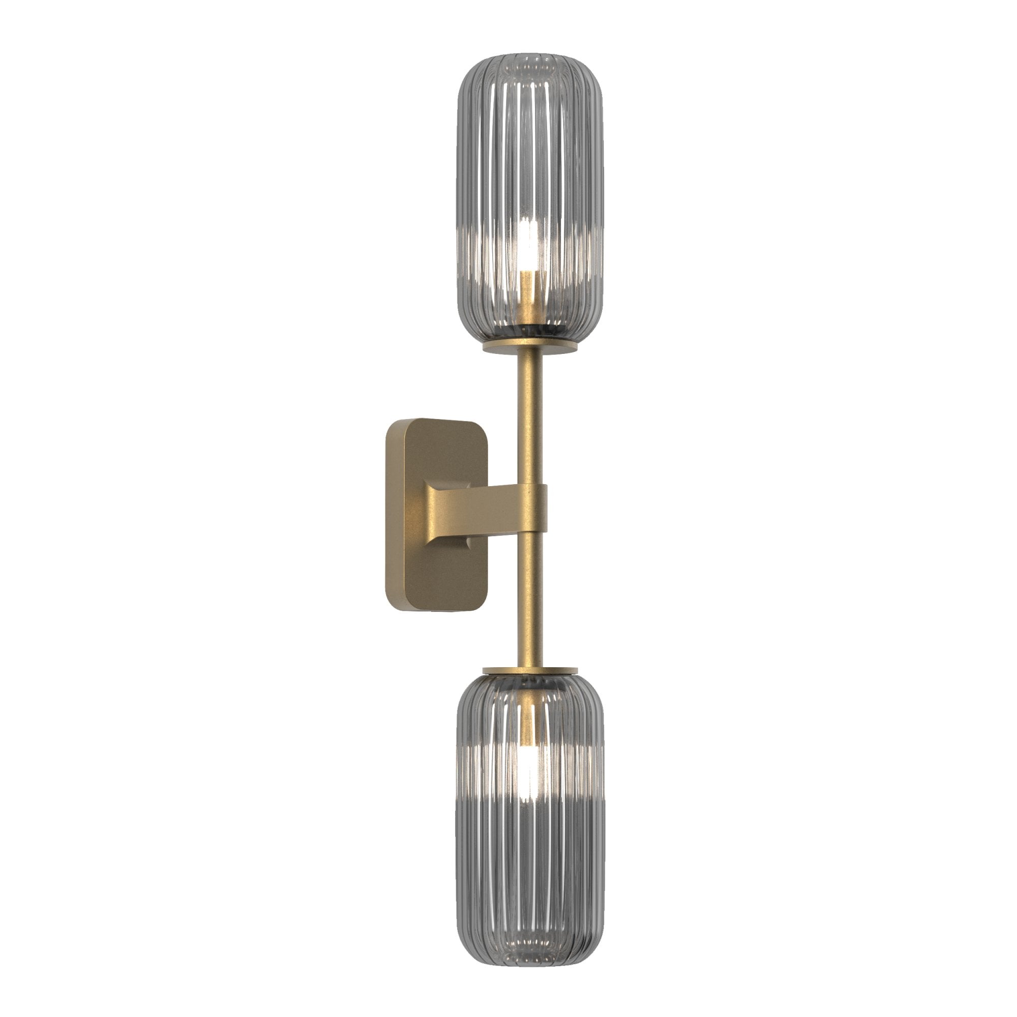 1429008 Tacoma Twin Bathroom Wall Light Antique Brass