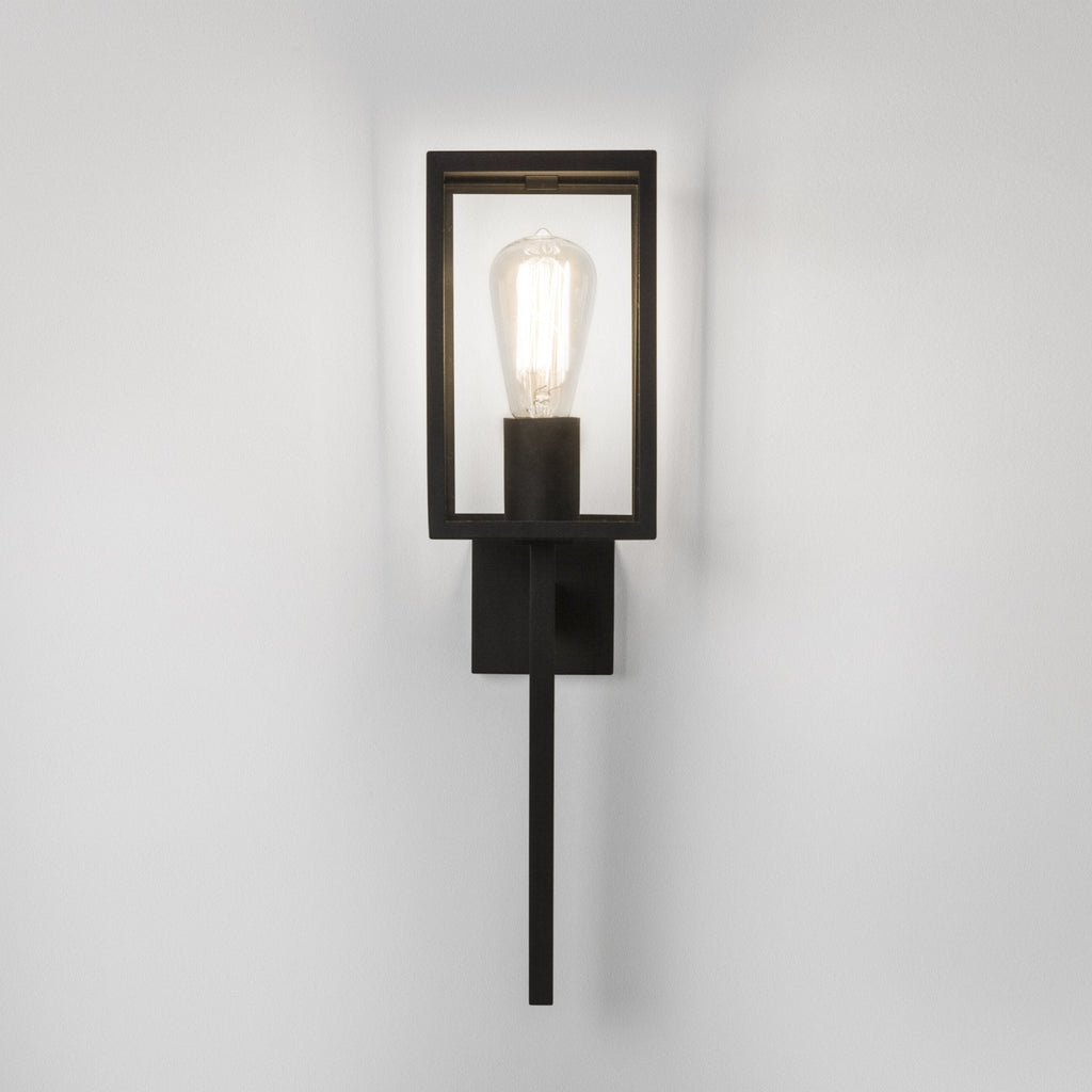 1369006 Coach 130 Outdoor Wall Light Textured Black