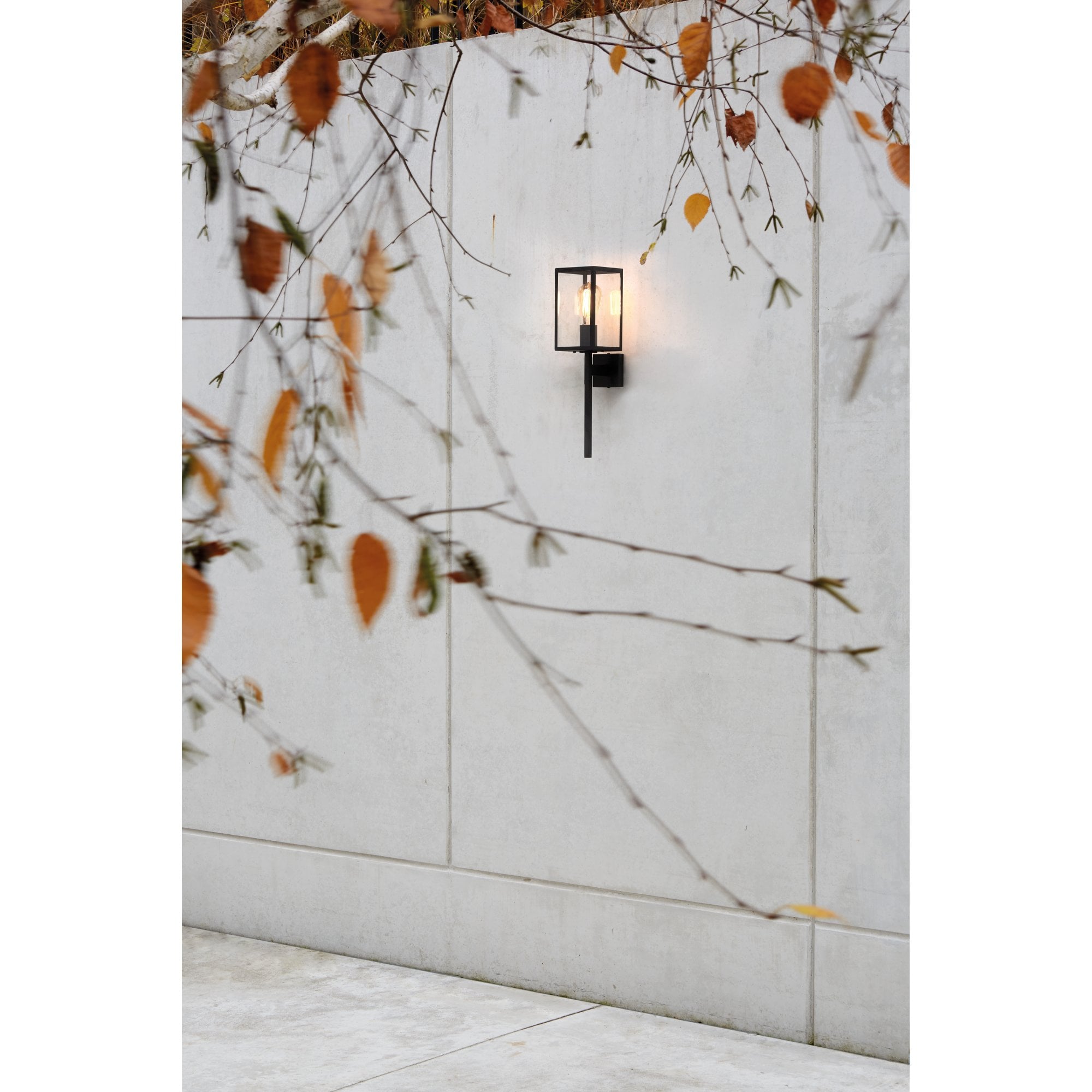 1369006 Coach 130 Outdoor Wall Light Textured Black
