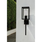 1369006 Coach 130 Outdoor Wall Light Textured Black