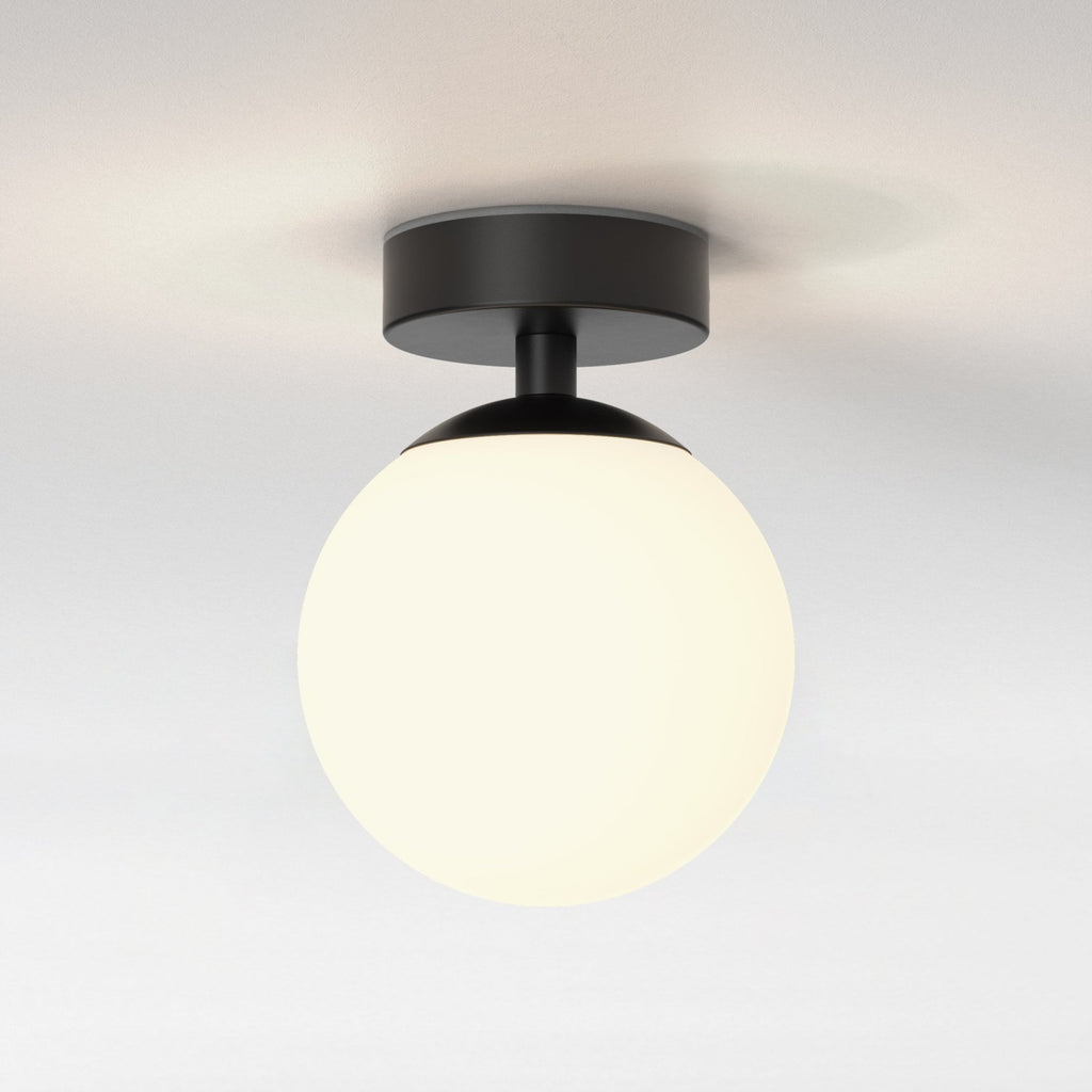 1038005 Denver Bathroom Ceiling Light Matt Black