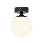 1038005 Denver Bathroom Ceiling Light Matt Black