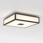 1121079 Mashiko Classic 300 Square Bathroom Ceiling Light Bronze