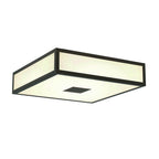 1121079 Mashiko Classic 300 Square Bathroom Ceiling Light Bronze