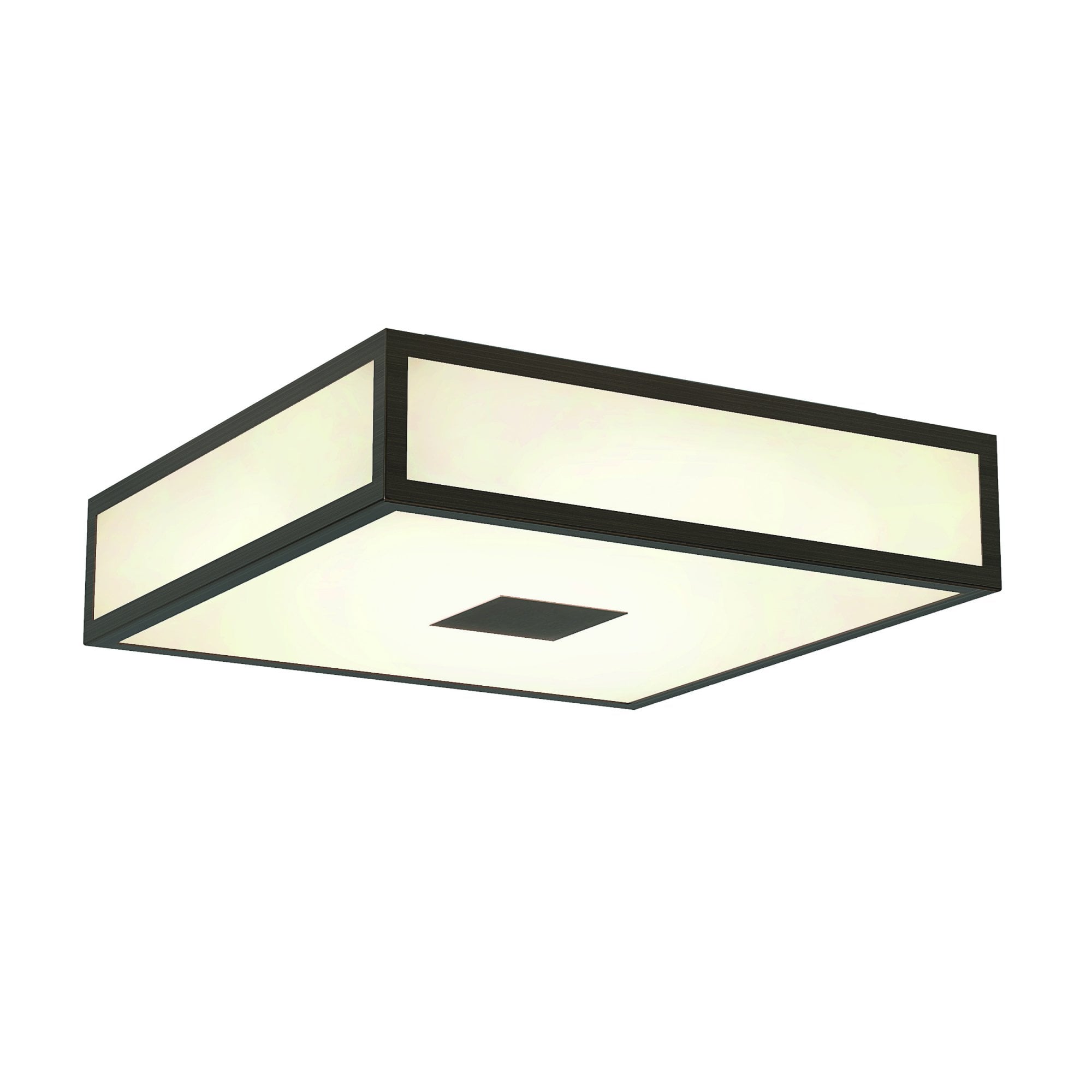 1121079 Mashiko Classic 300 Square Bathroom Ceiling Light Bronze