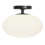 1176017 Zeppo Ceiling Bathroom Ceiling Light Matt Black