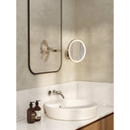 1447002 Nagoya Bathroom Magnifying Mirror Polished Chrome