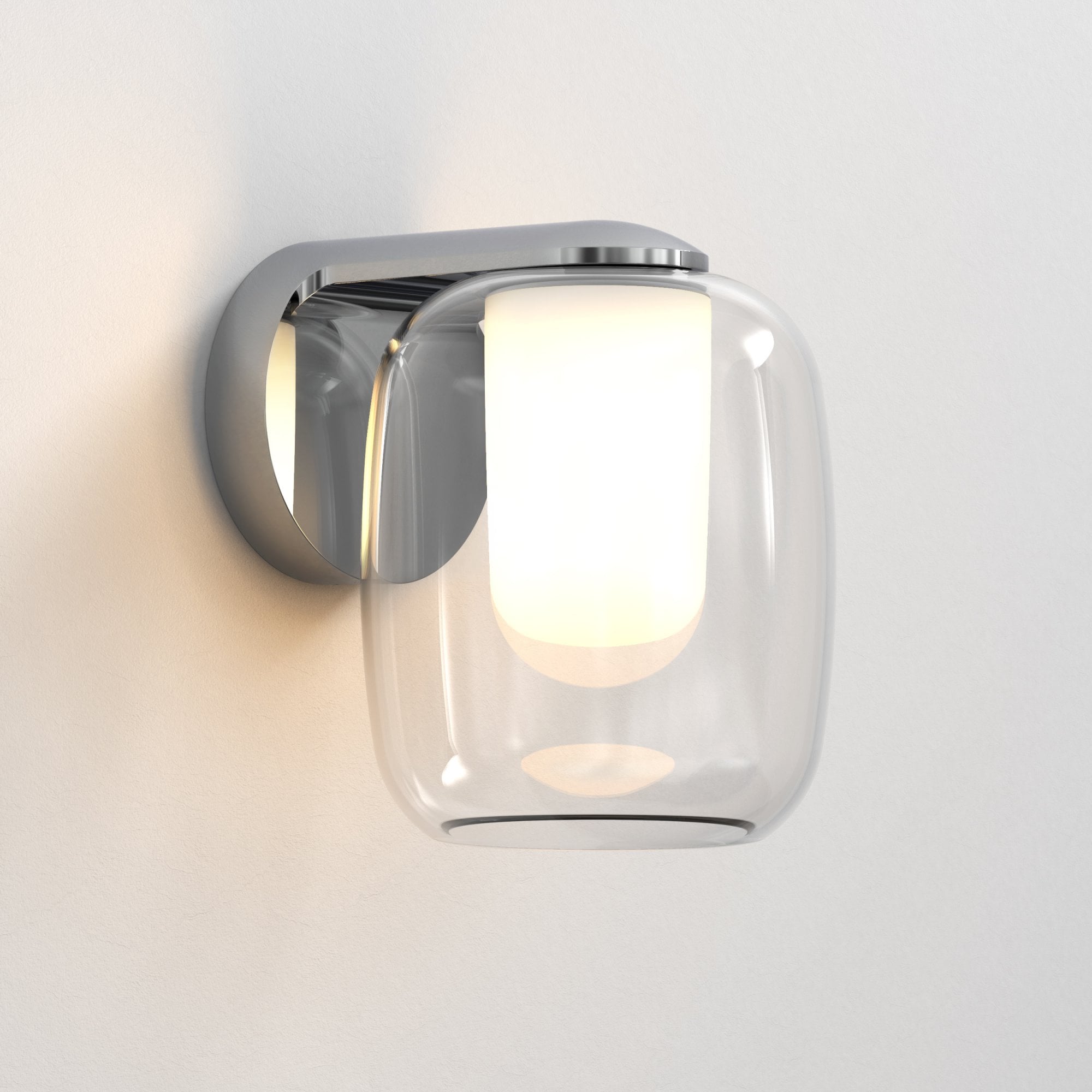 1450001 Aquina Bathroom Wall Light Polished Chrome