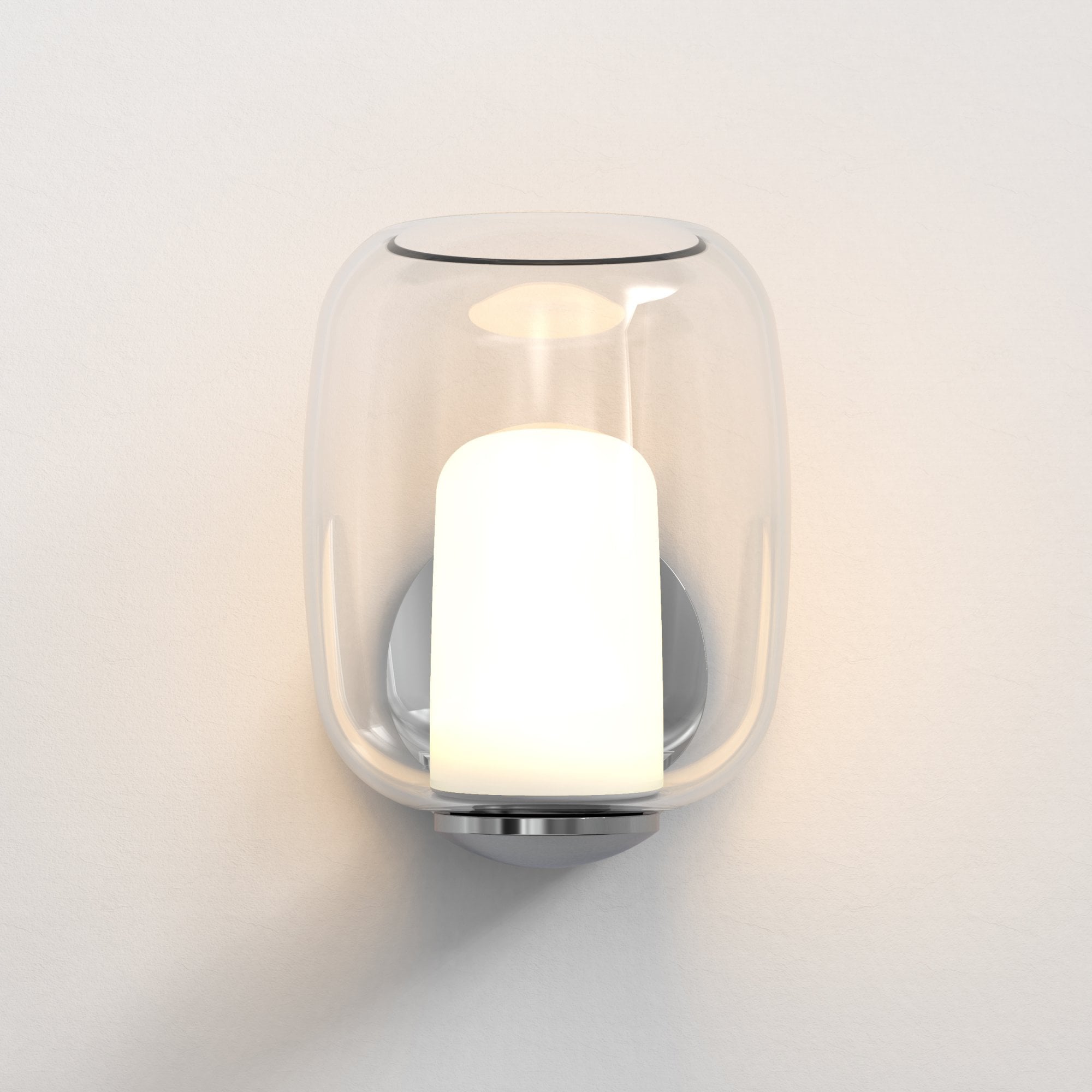 1450001 Aquina Bathroom Wall Light Polished Chrome