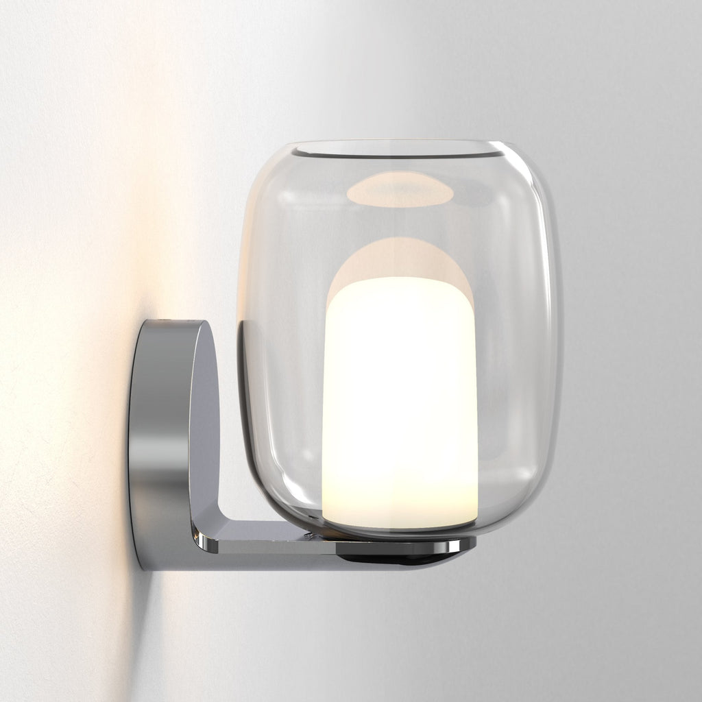 1450001 Aquina Bathroom Wall Light Polished Chrome