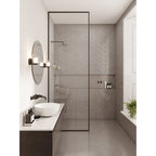 1450002 Aquina Bathroom Wall Light Matt Black