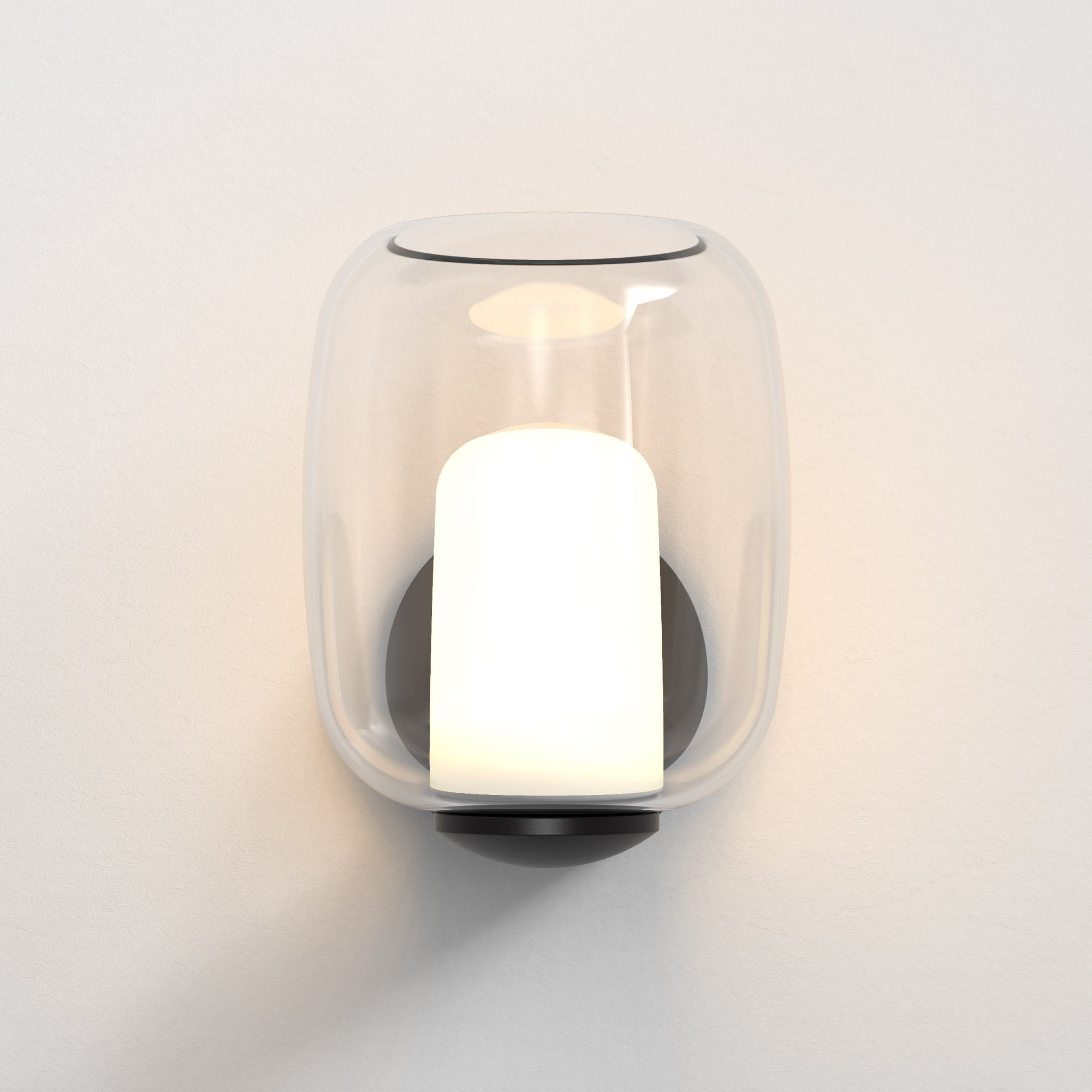 1450002 Aquina Bathroom Wall Light Matt Black