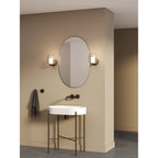 1450002 Aquina Bathroom Wall Light Matt Black