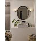 1450002 Aquina Bathroom Wall Light Matt Black