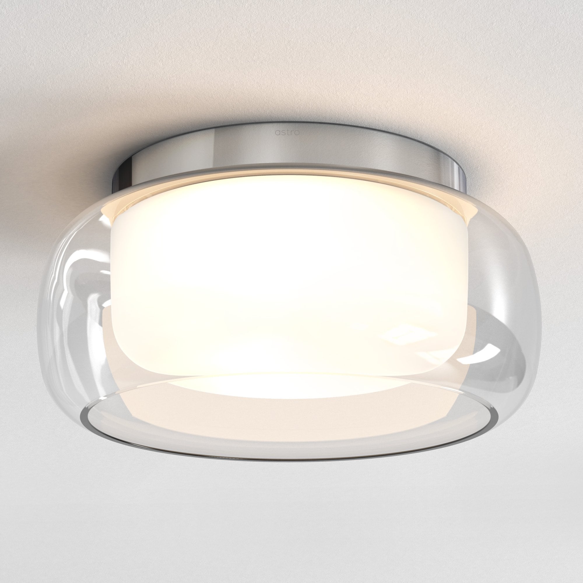 1450004 Aquina Ceiling 360 Bathroom Ceiling Light Polished Chrome