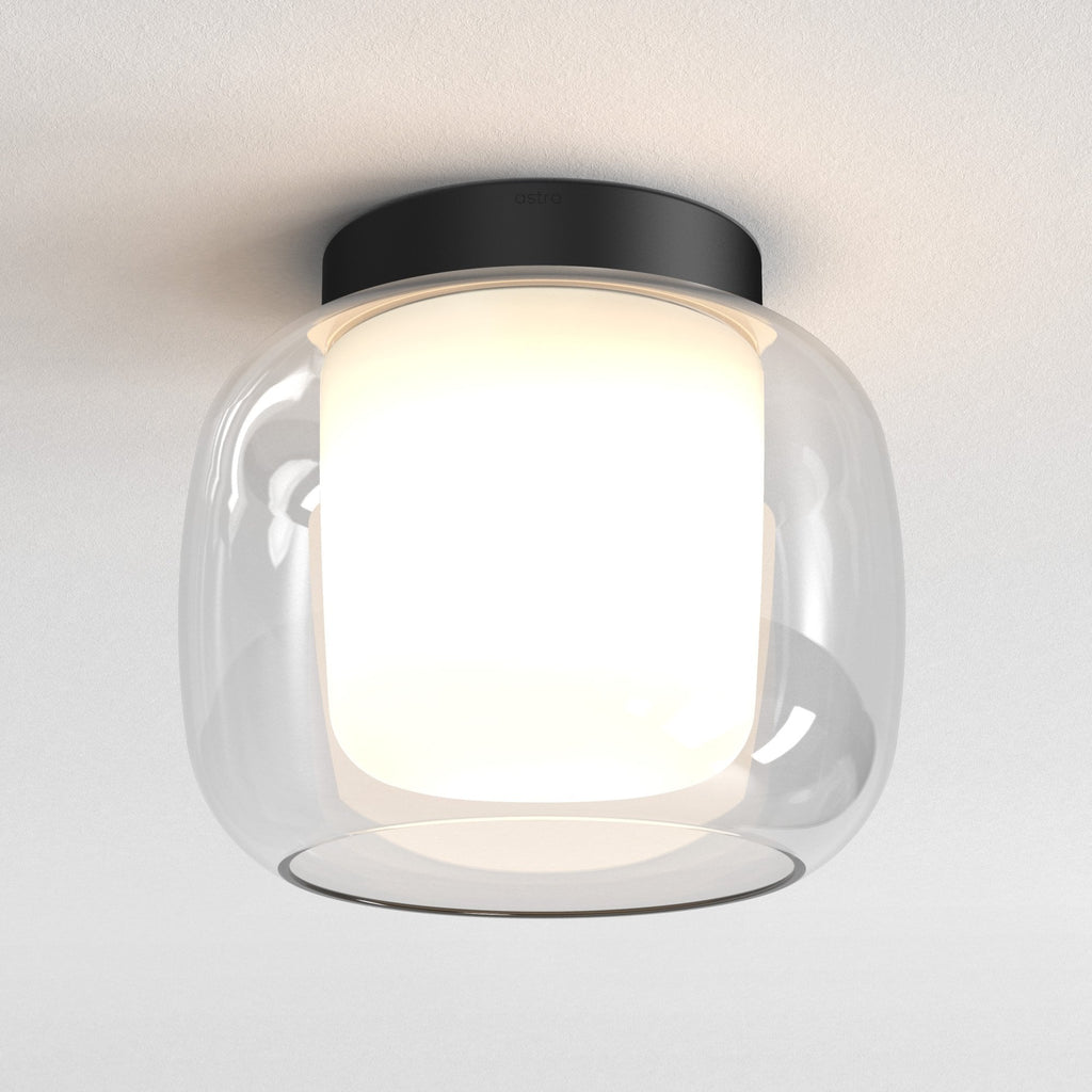 1450009 Aquina Ceiling 240 Bathroom Ceiling Light Matt Black