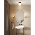 1450009 Aquina Ceiling 240 Bathroom Ceiling Light Matt Black