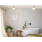 1450009 Aquina Ceiling 240 Bathroom Ceiling Light Matt Black