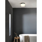 1450011 Aquina Ceiling 360 Bathroom Ceiling Light Matt Black