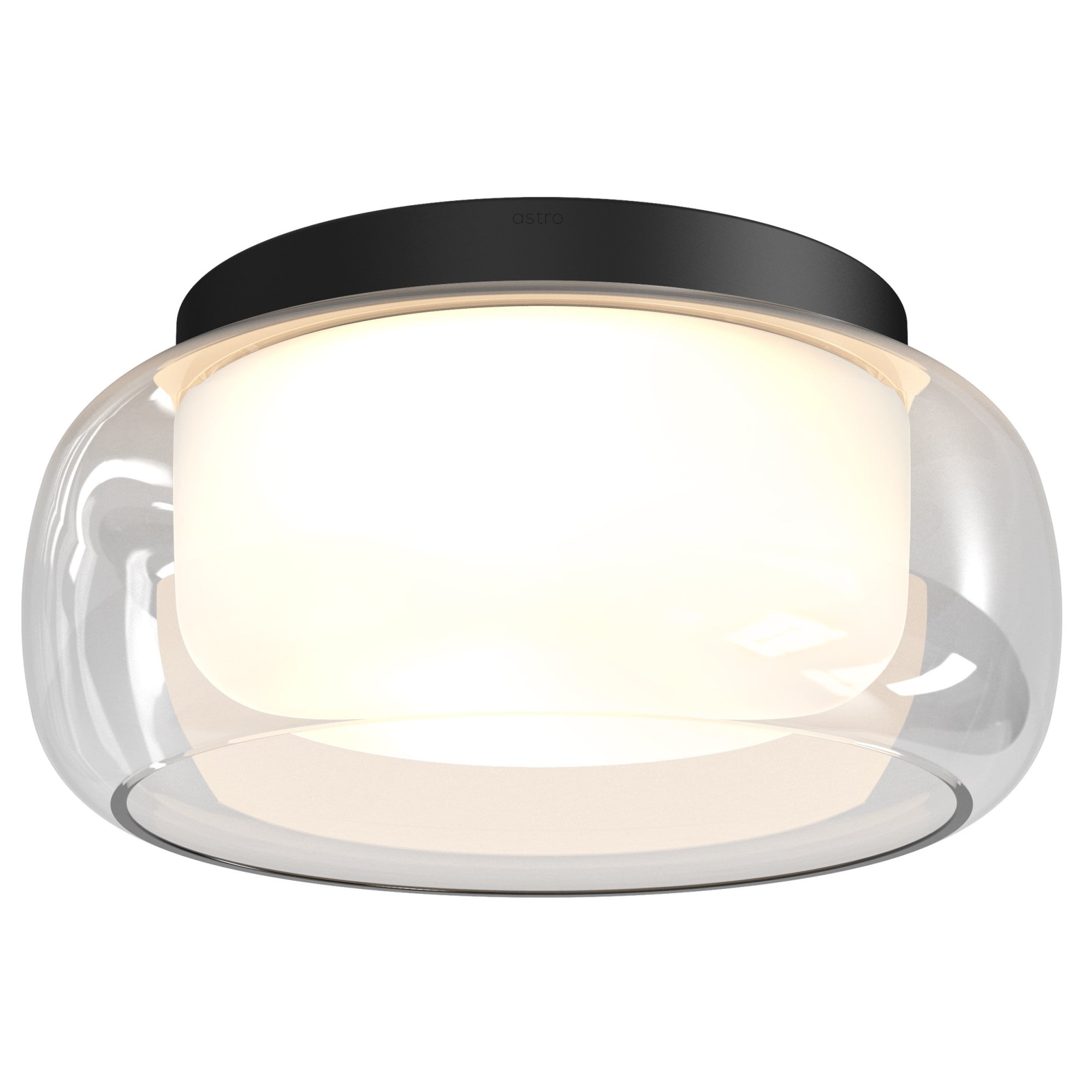 1450011 Aquina Ceiling 360 Bathroom Ceiling Light Matt Black