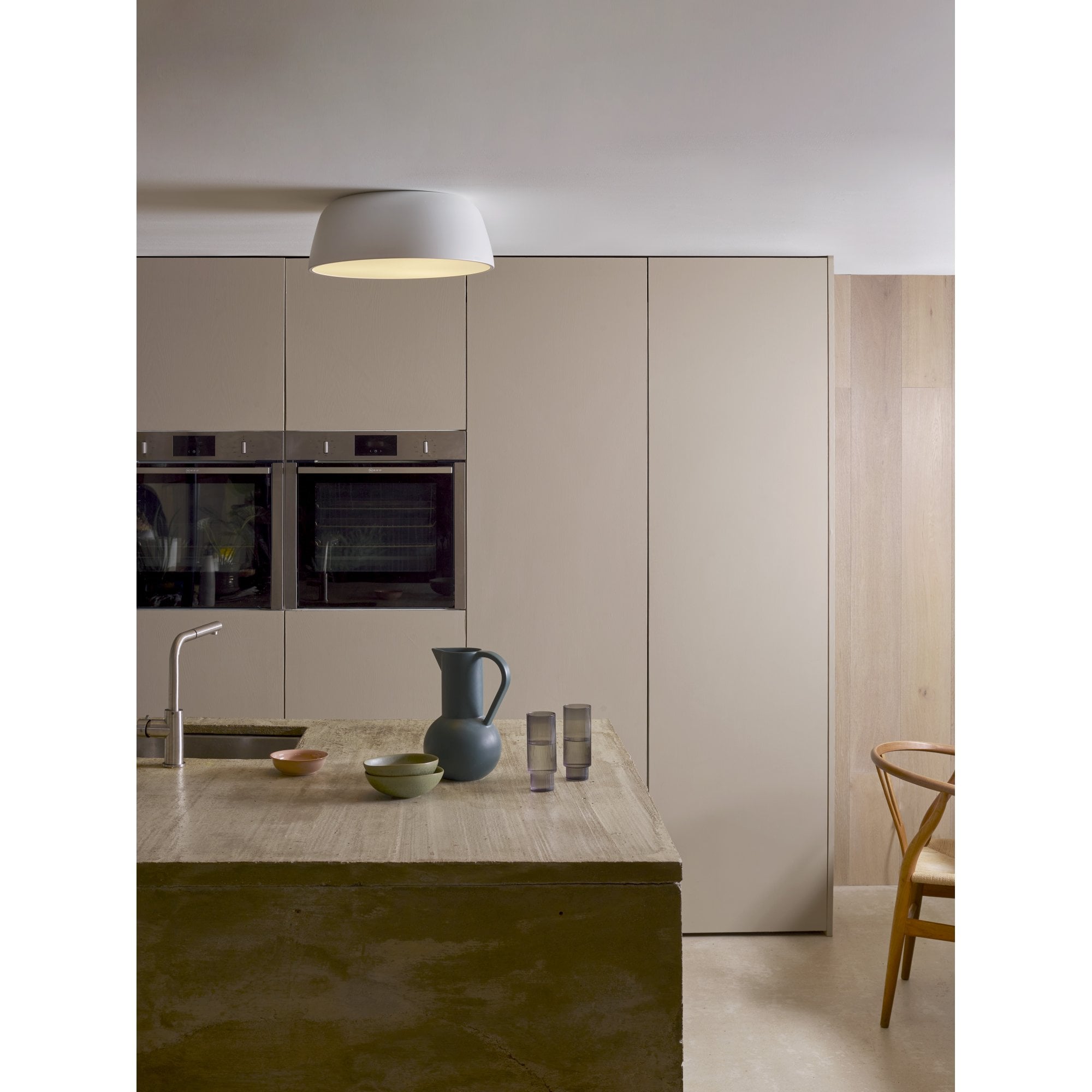 1456006 Taiko 400 Ceiling Light Matt White