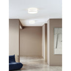 1471003 Fife 430 Ceiling Light White Fabric