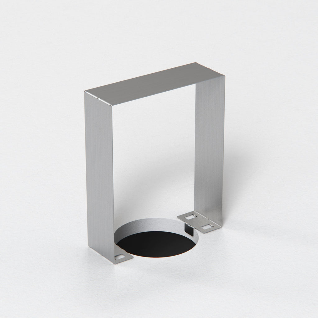 6012003 Mini Downlight Insulation Guard Brushed Stainless Steel