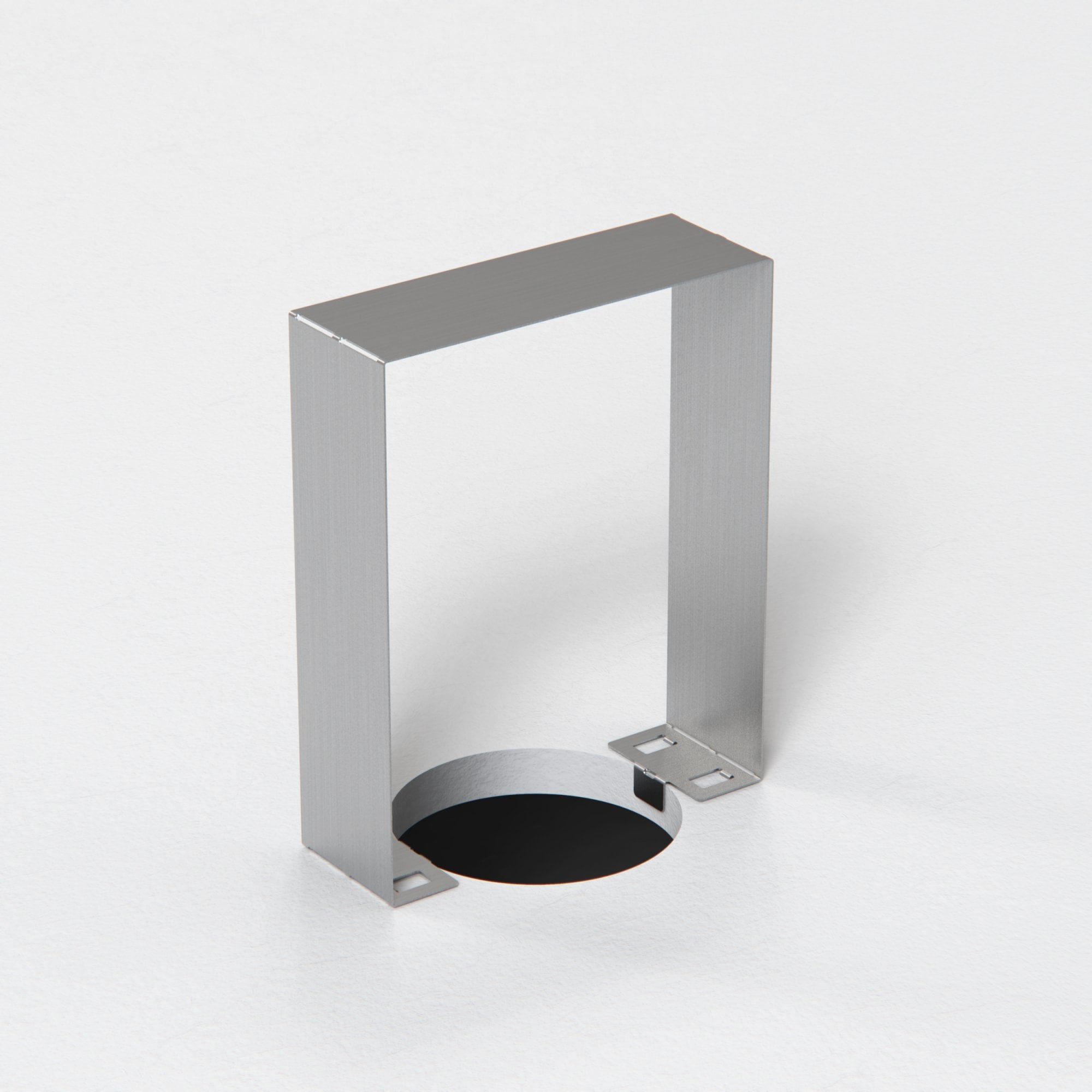 6012003 Mini Downlight Insulation Guard Brushed Stainless Steel