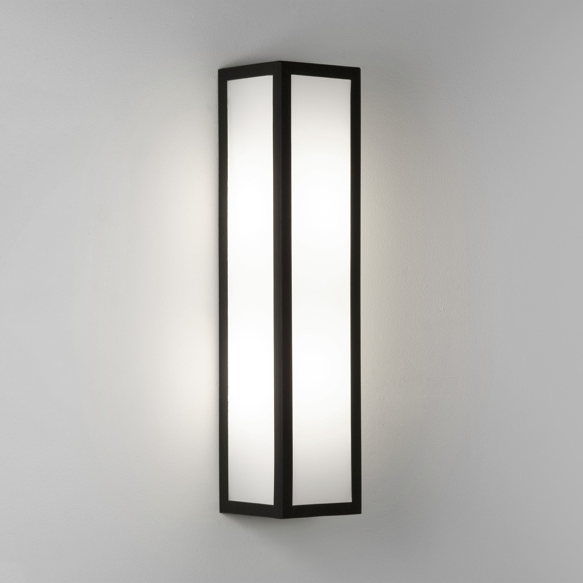 1178012 Salerno LED Outdoor Wall Light Textured Black