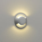 1202005 Beam Two LED Outdoor Marker Light Matt Painted Silver
