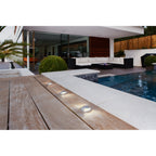 1202005 Beam Two LED Outdoor Marker Light Matt Painted Silver