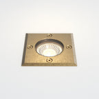 1312009 Gramos Square Outdoor Ground Light Solid Brass