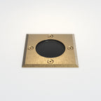 1312009 Gramos Square Outdoor Ground Light Solid Brass