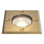 1312009 Gramos Square Outdoor Ground Light Solid Brass (S)
