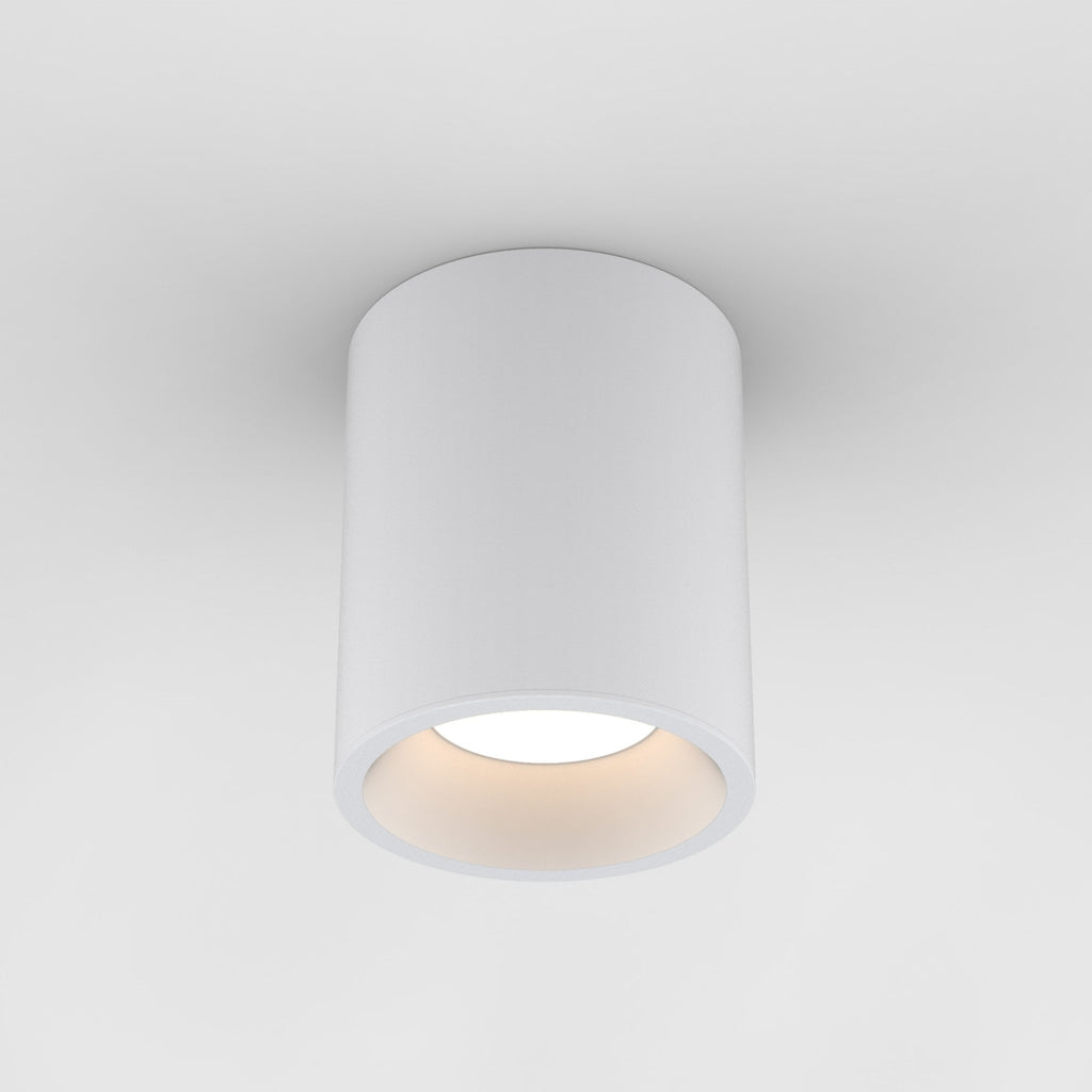 1326067 Kos Round 140 LED Outdoor Downlight/Recessed Spot Light Textured White