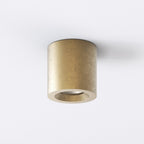 1326075 Kos Round Outdoor Downlight/Recessed Spot Light Solid Brass