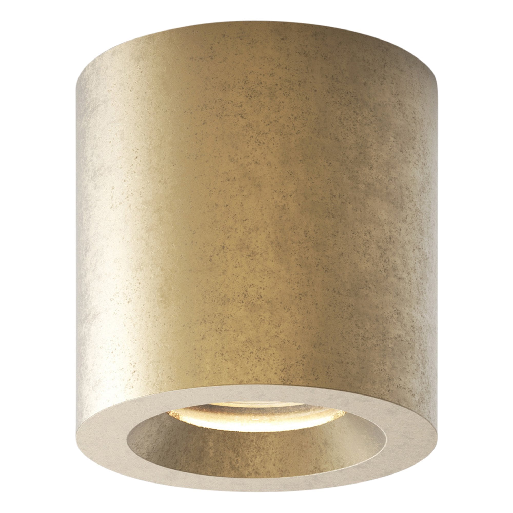 1326075 Kos Round Outdoor Downlight/Recessed Spot Light Solid Brass