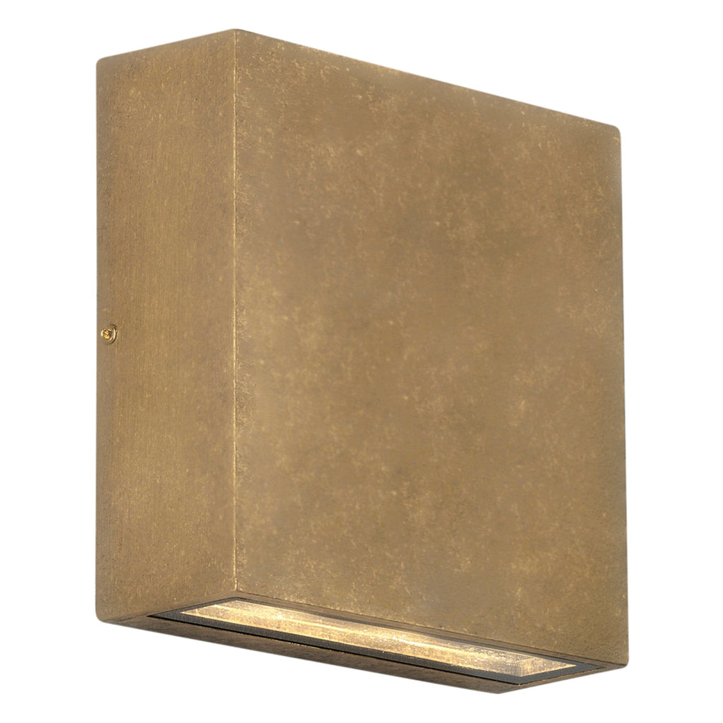 1331013 Elis Twin LED Outdoor Wall Light Solid Brass