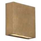 1331013 Elis Twin LED Outdoor Wall Light Solid Brass