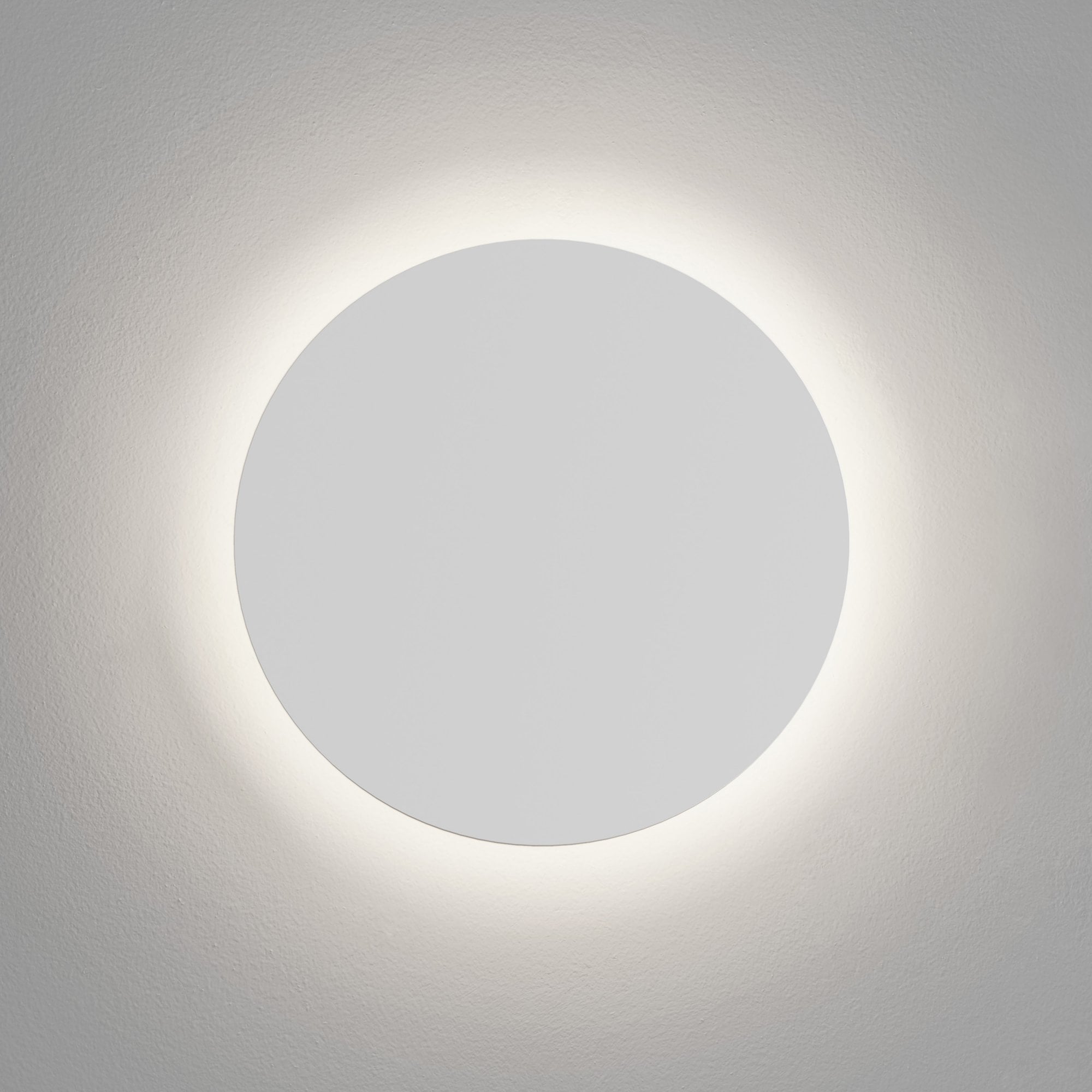 1333026 Eclipse Round 350 LED 3000K Wall Light Plaster