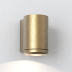 1375009 Jura Single Outdoor Wall Light Solid Brass (S)