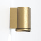 1375009 Jura Single Outdoor Wall Light Solid Brass