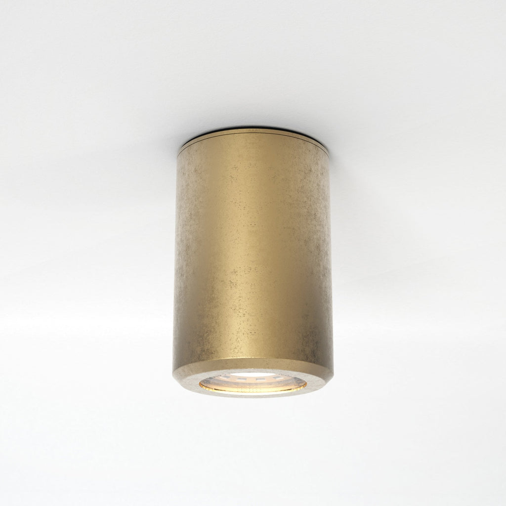 1375011 Jura Surface Outdoor Downlight/Recessed Spot Light Solid Brass