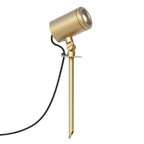 1375012 Jura Spike Spot Outdoor Spotlight Solid Brass